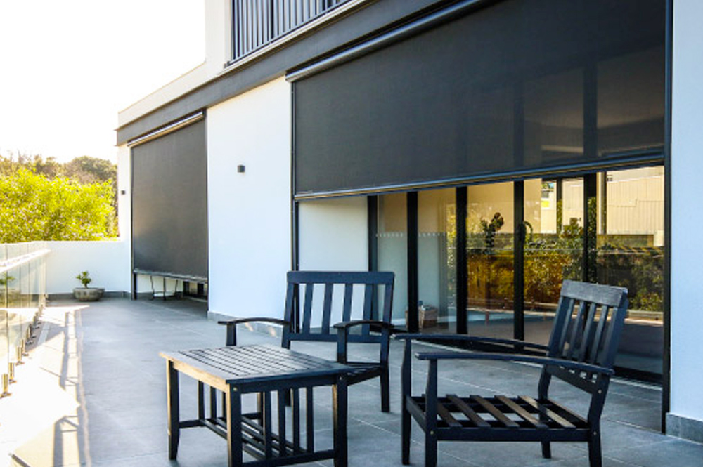 Motorized Roll Down Shades